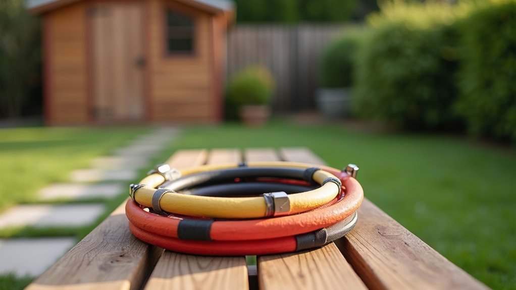 collapsible compact ring toss set