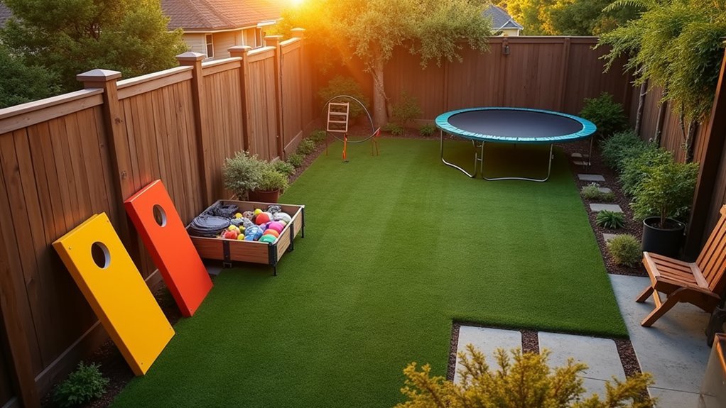 compact backyard game ideas