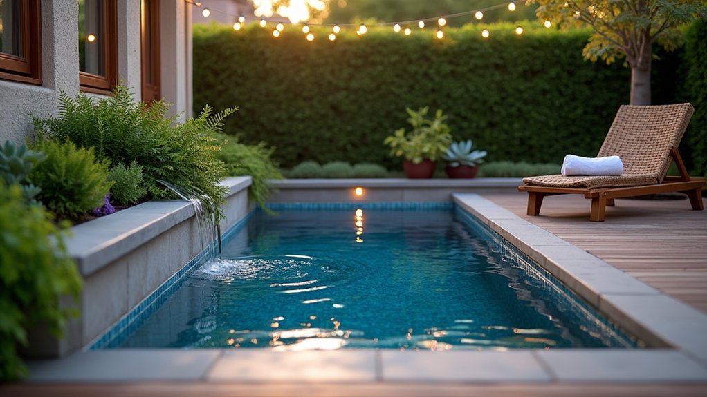 compact backyard pool options