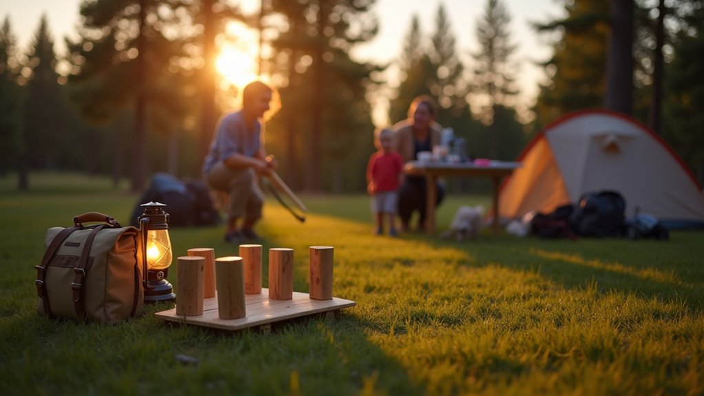 compact durable travel kubb