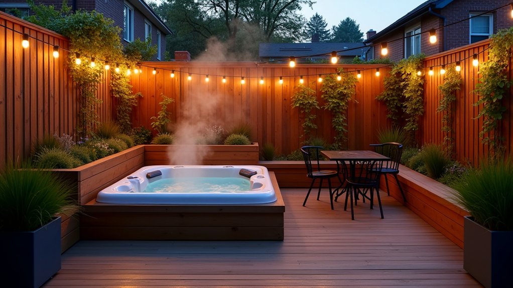 compact hot tubs maximize space