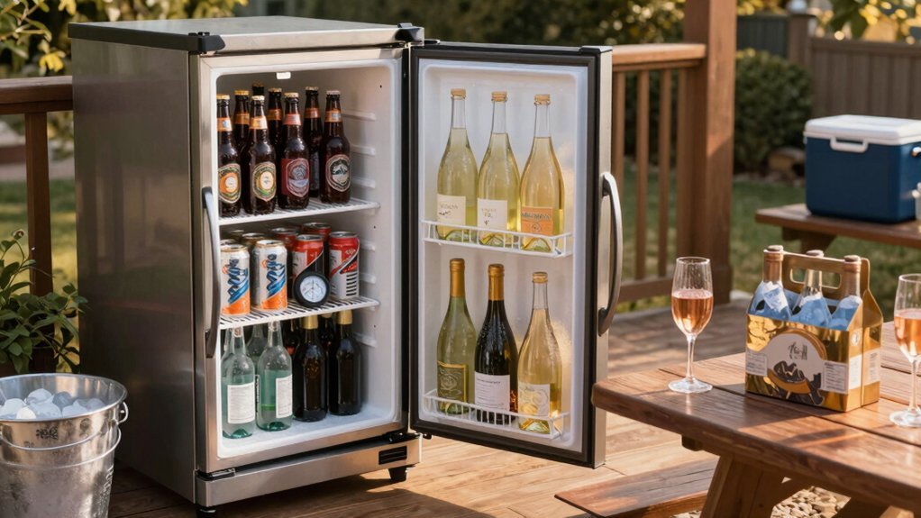 consistent category specific storage temperatures