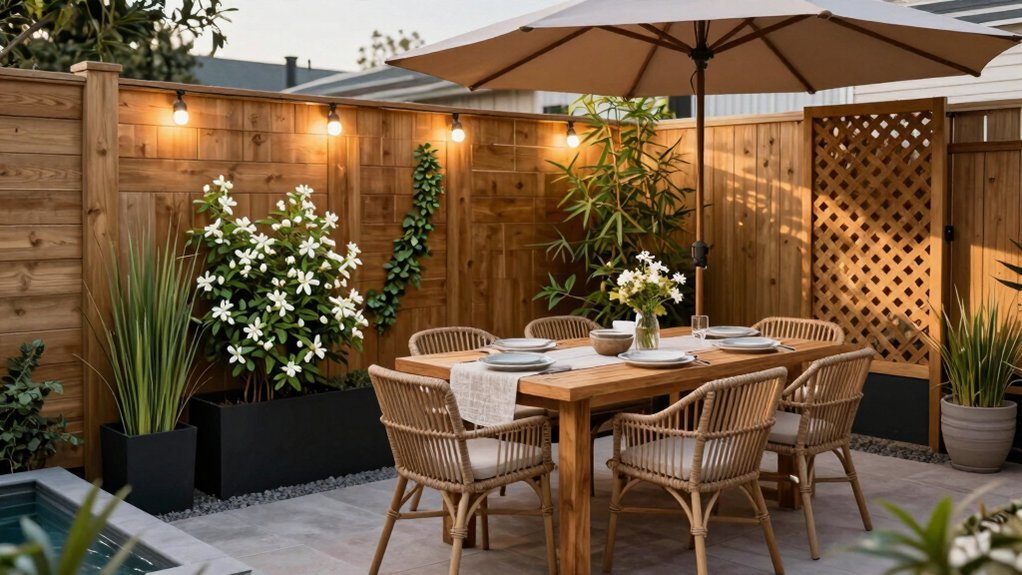 Corner Privacy Solutions for Outdoor Dining: 10 Tips