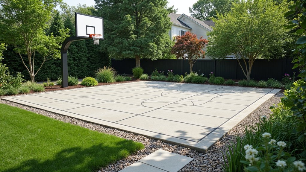 critical drainage for court durability