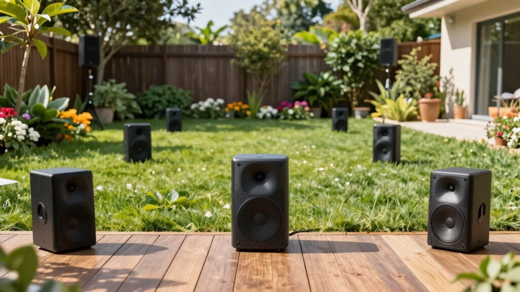 cross coverage speaker placement spacing