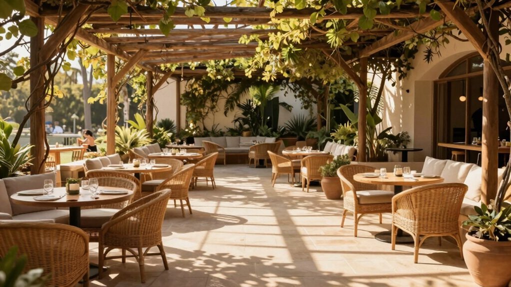 curve guided outdoor flow invites exploration