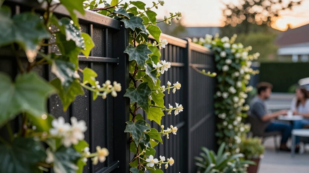 dense foliage dampens outdoor noise