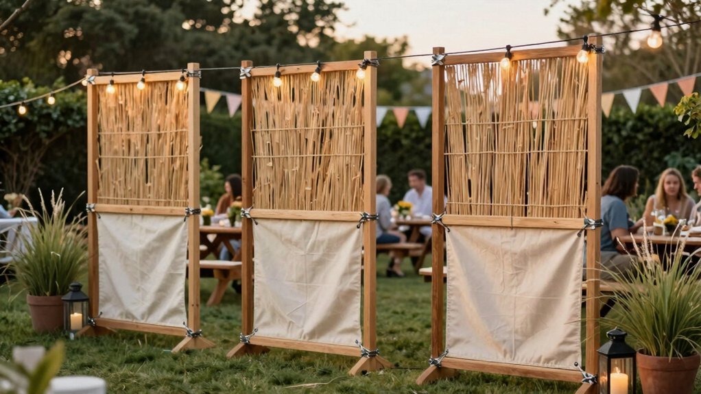 diy privacy screens portable weatherproof modular