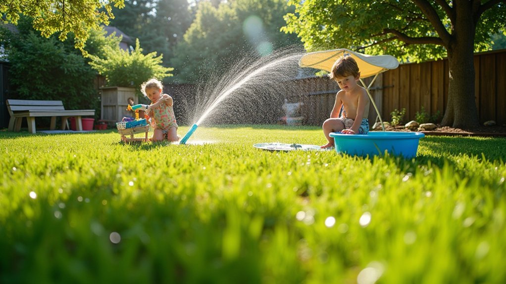 diy splash stations with repurposed containers