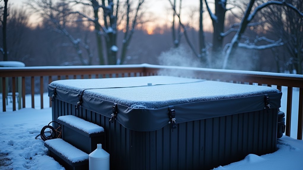 drain blow antifreeze cover