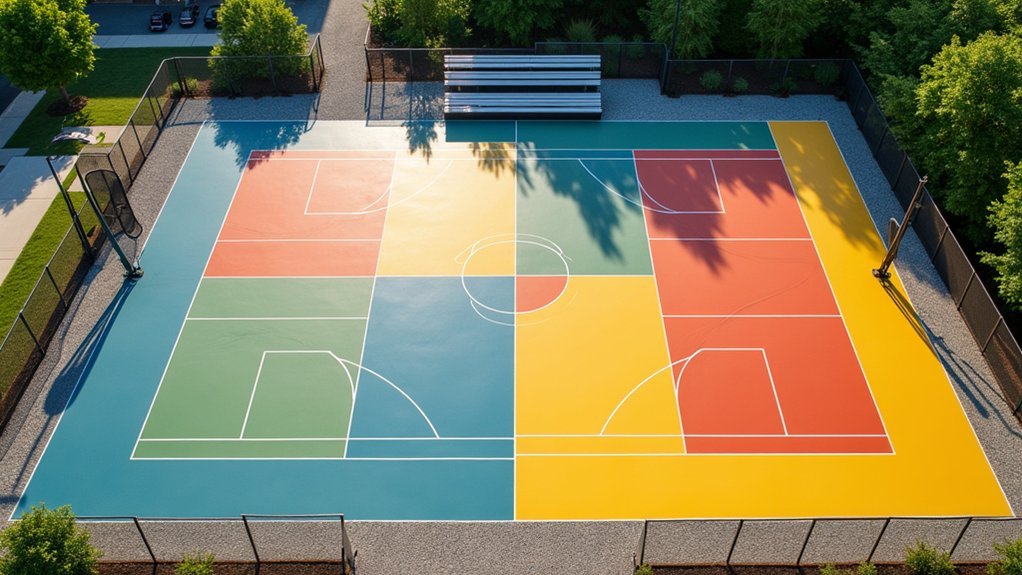 dream multi sport court design
