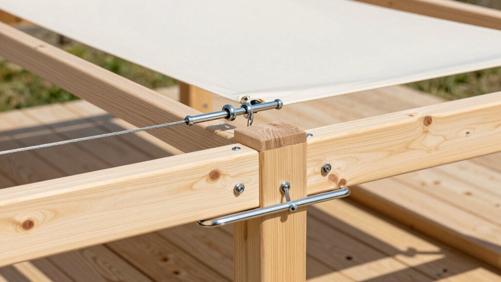 durable diy shade sail frame