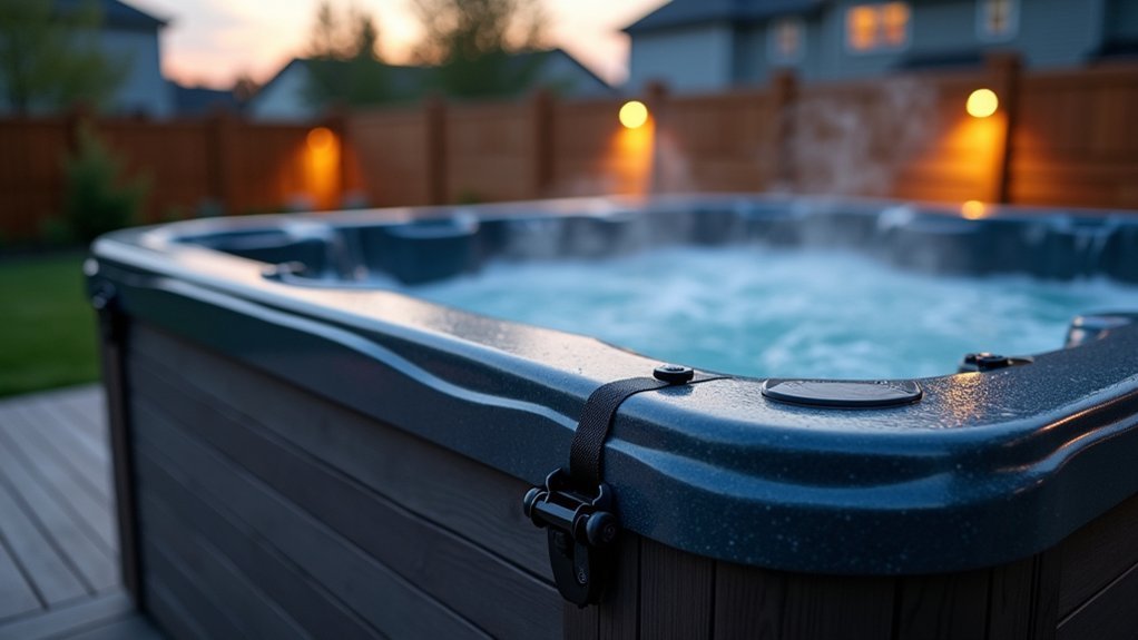 durable lockable hot tub covers