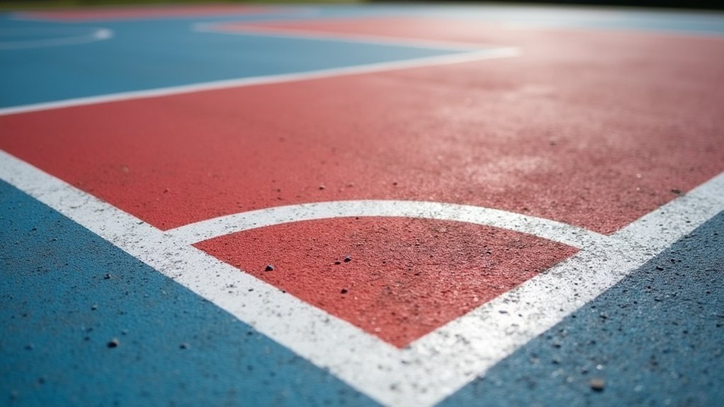 durable paint for four square courts
