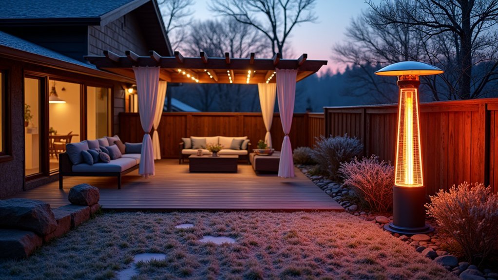 energy efficient outdoor heating options