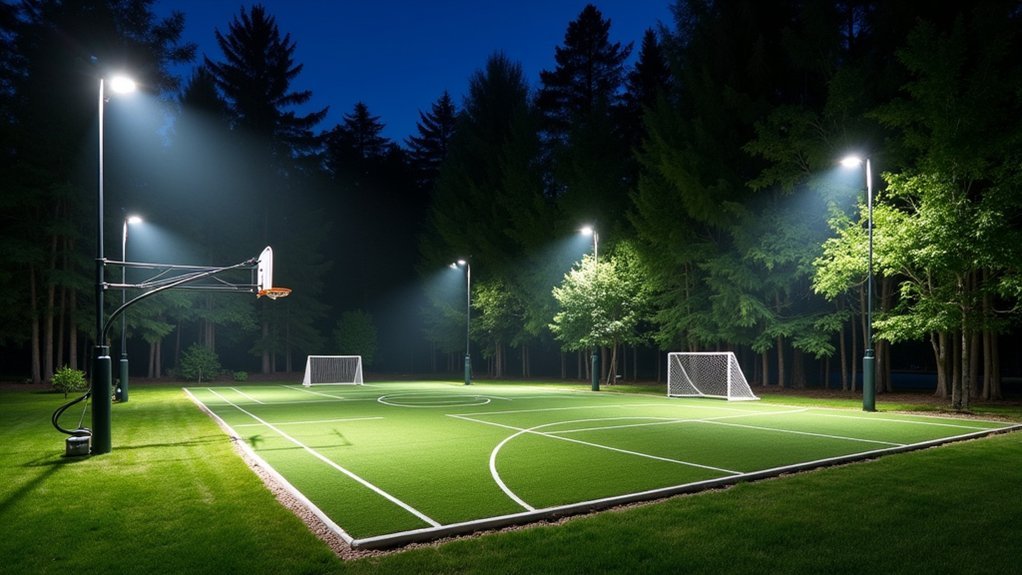 energy efficient outdoor lighting controls