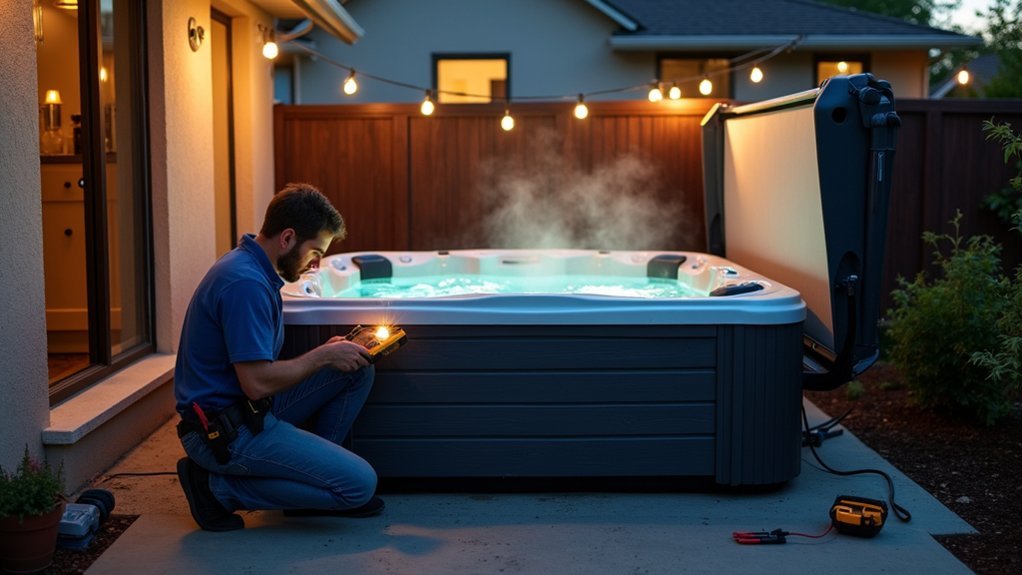 ensure safe hot tub wiring