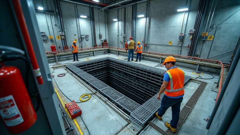 extinguisher within ten feet