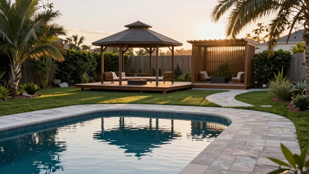 farther gazebo floating or fixed