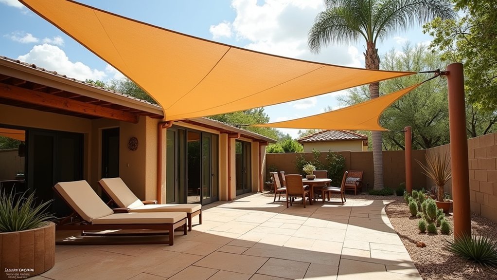 fast low maintenance shade sails
