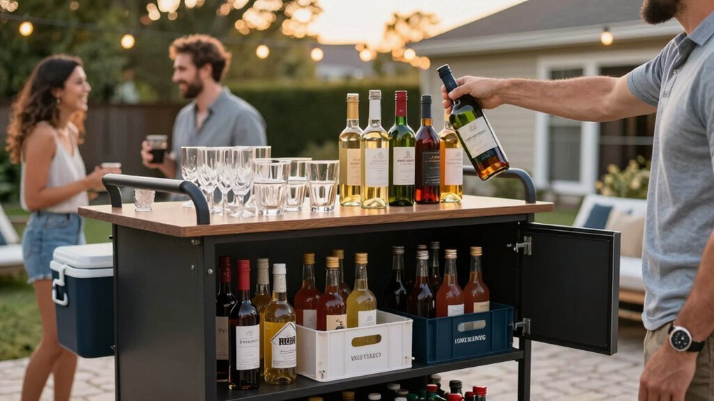 fast organized restocking zones