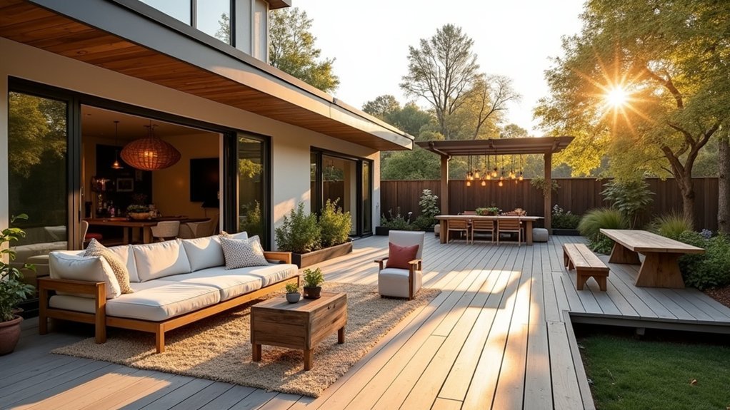 flexible expandable family deck