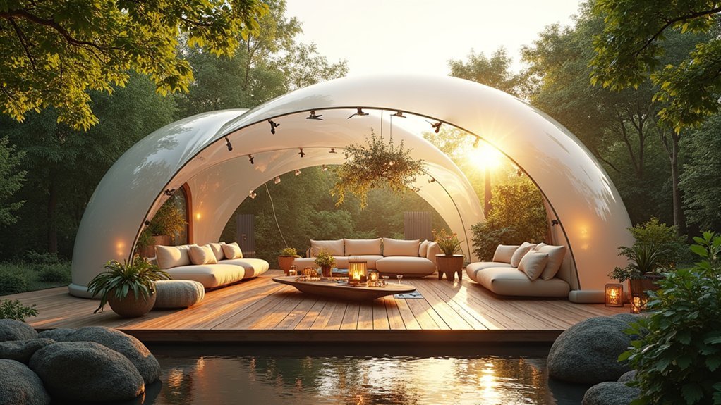 flexible indoor outdoor venue transitions