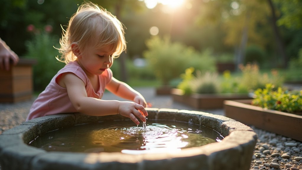flowing water soothes sensory overload