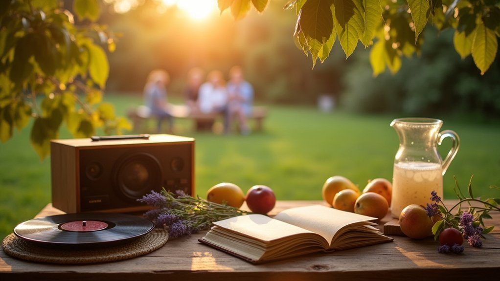 garden party playlist guide and ambiance