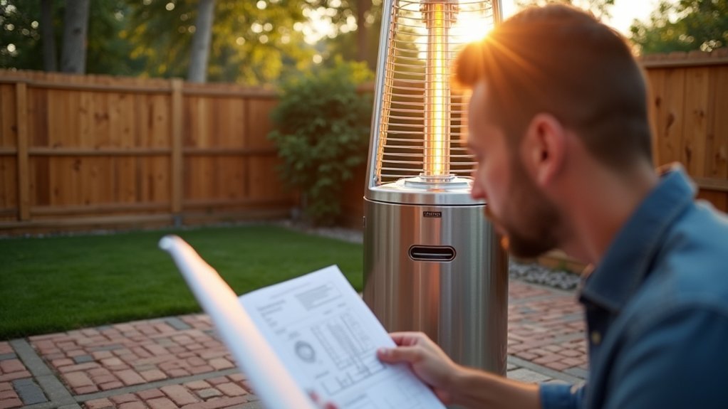 gas patio heater permit requirements inspections