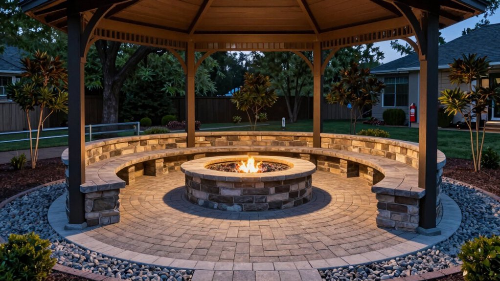 gas powered pit 3 ft clearance