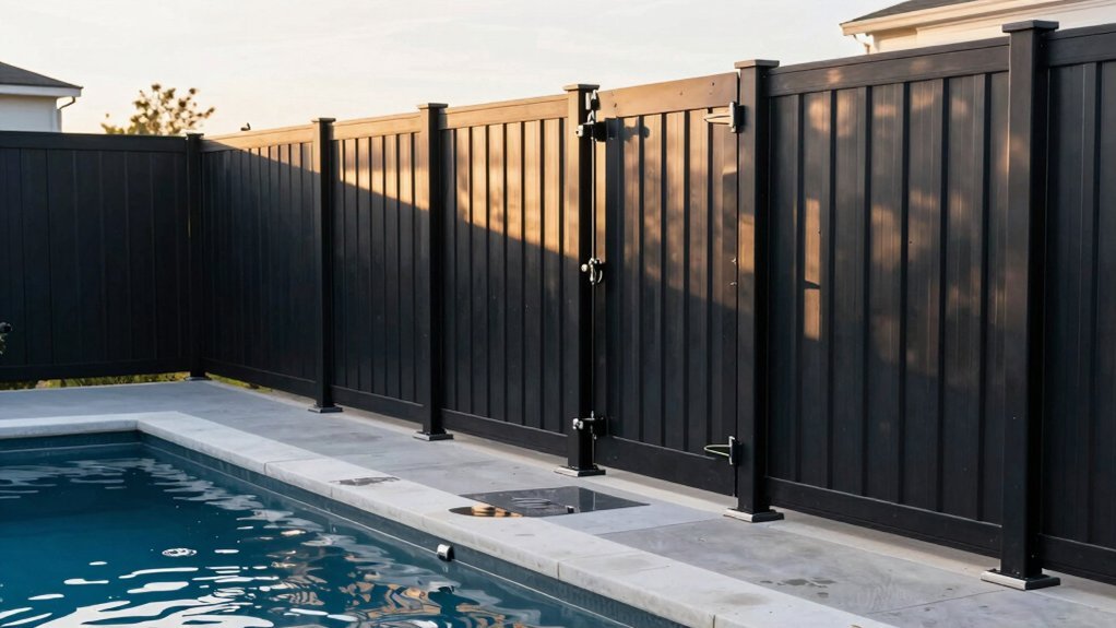 gate latch must self close outwardafety compliance