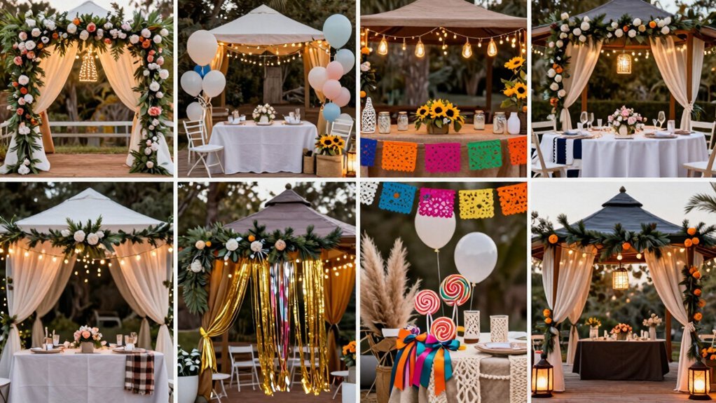 gazebo decorating themes for occasions