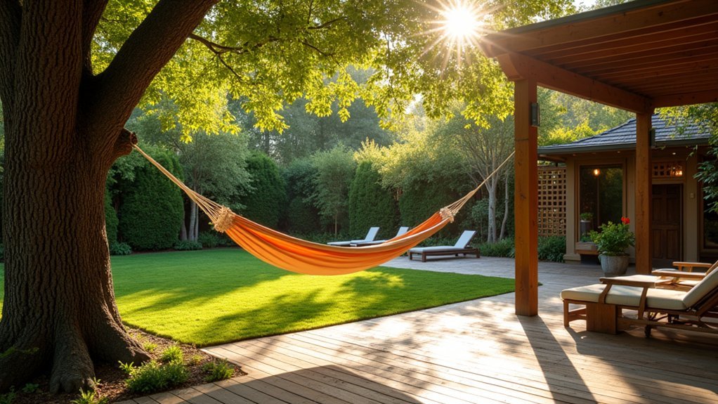 hammock anchors intimate social zones