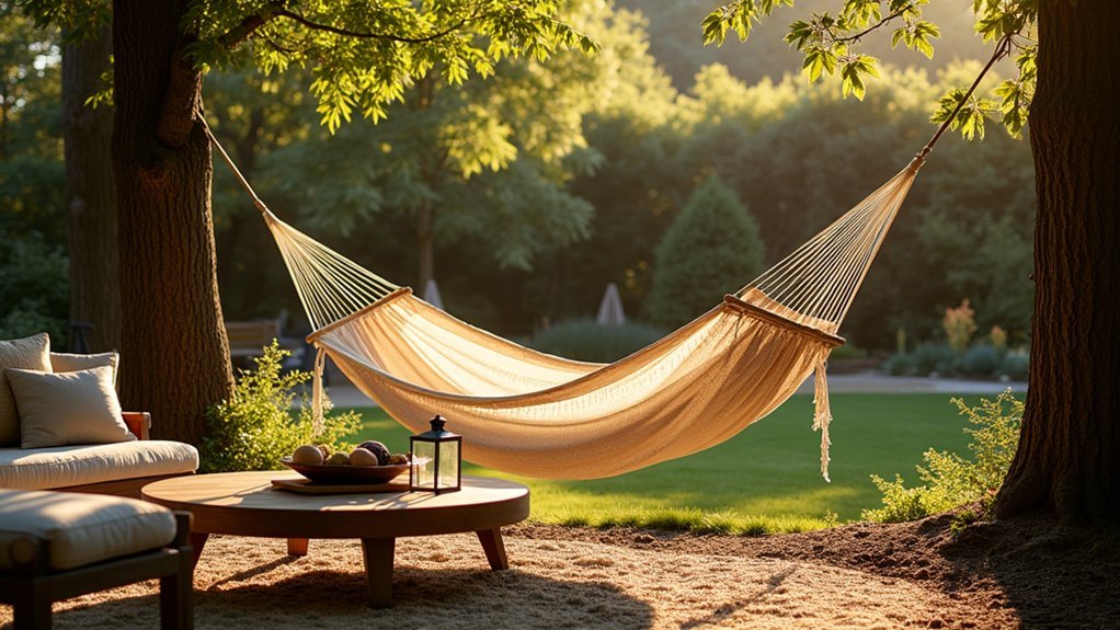 hammock placement boosts outdoor entertaining