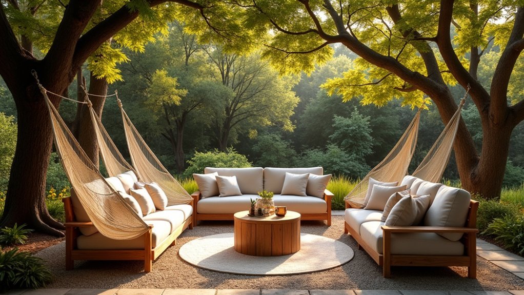 hammock zones for socializing