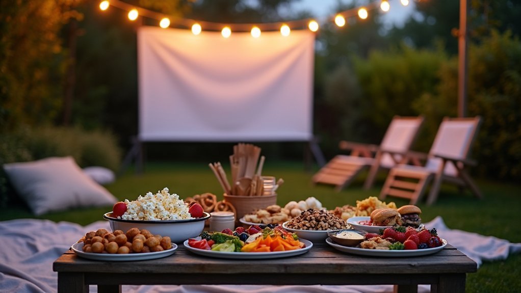 healthy treats for outdoor movies