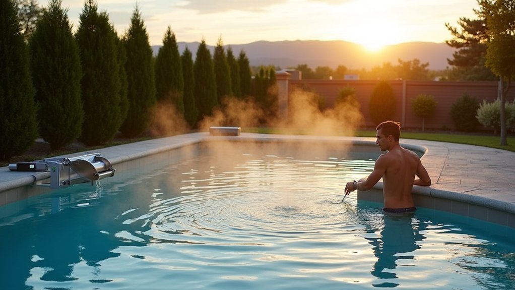 heat your pool year round