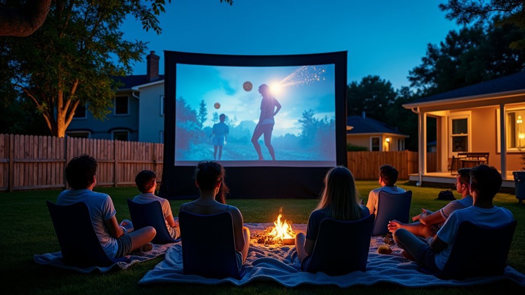 high brightness for outdoor visibility