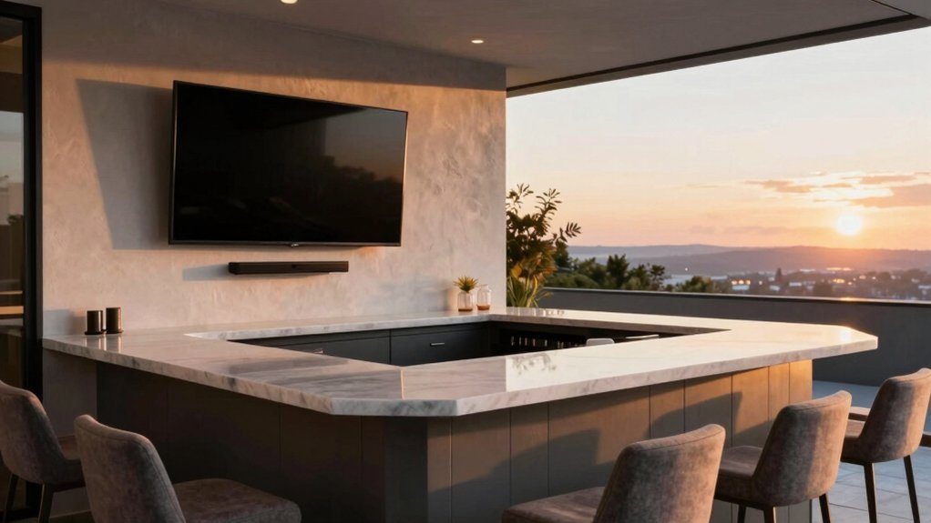 high tv discreet speakers