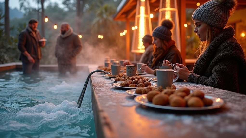 hot beverages and hearty warm fare