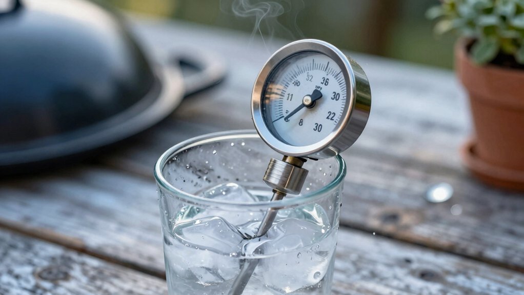 ice bath thermometer calibration check