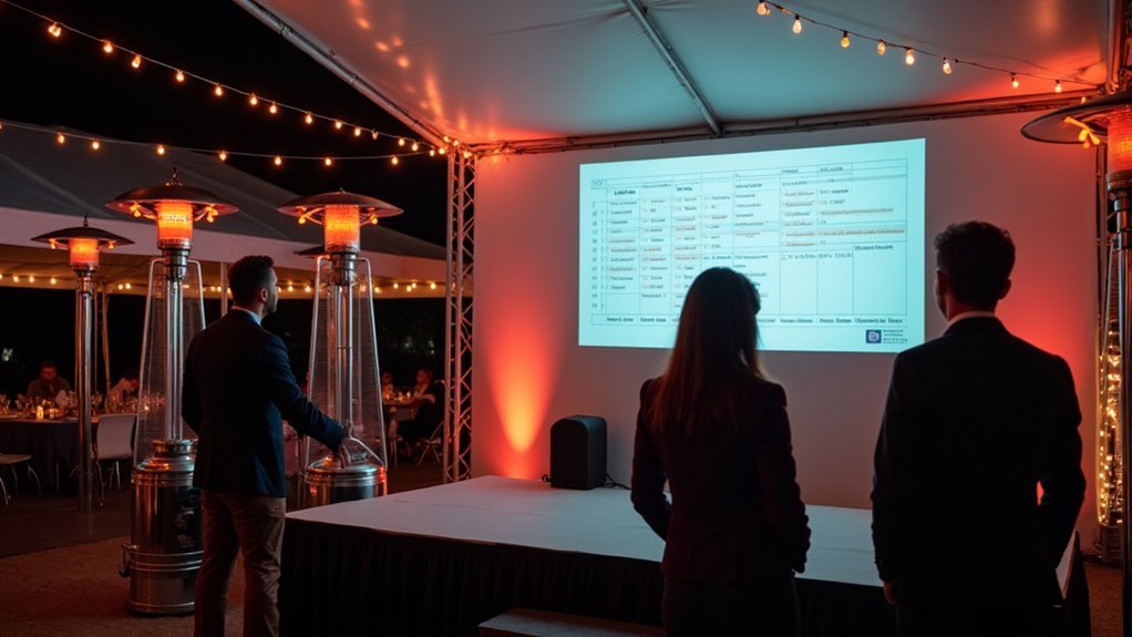 infrared heater rental terms and fees