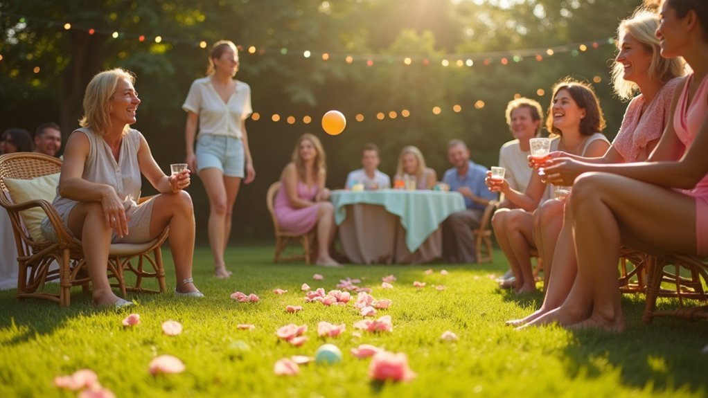 interactive games foster social bonding at garden parties