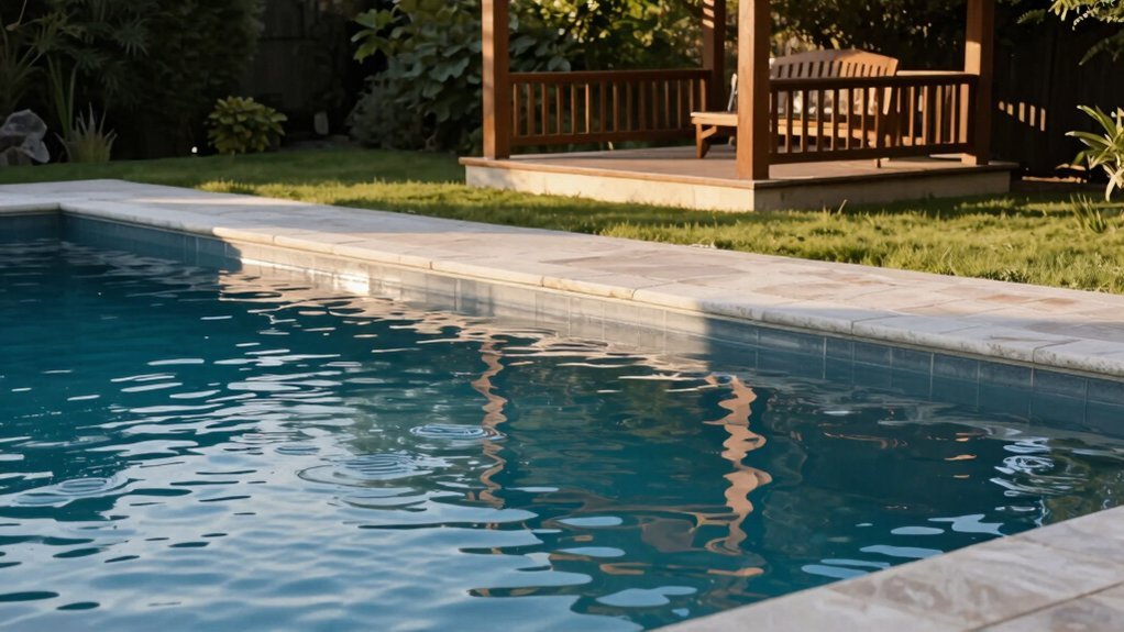 keep gazebos away from pool edges