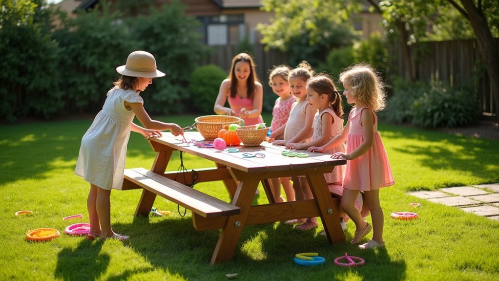 kid friendly garden party games