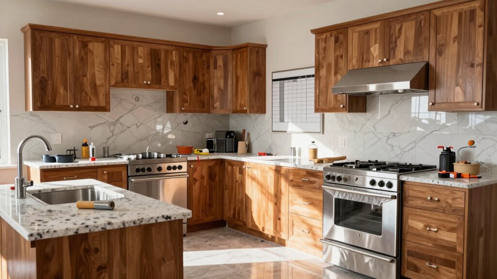 kitchen installation schedule milestones ahead