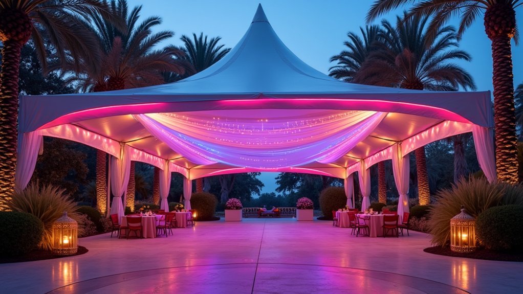 led strip lights for outdoor canopies