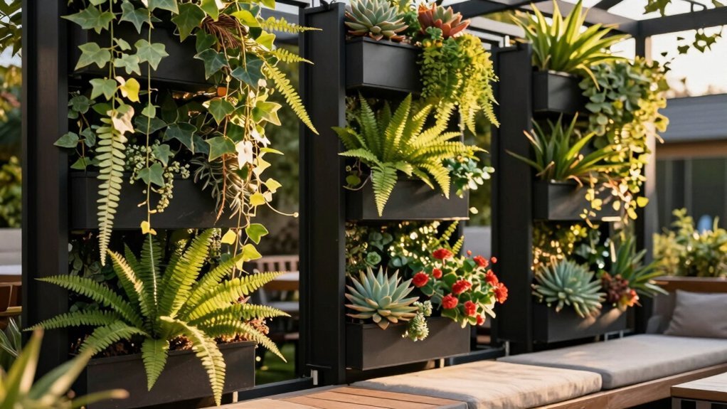 Living Wall Privacy Screens for Outdoor Spaces