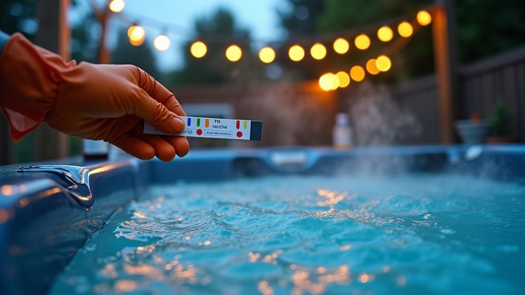 maintain hot tub ph